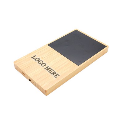 Wireless Charger Bamboo Mug Warmer