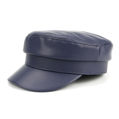 PU Cabbie Cap