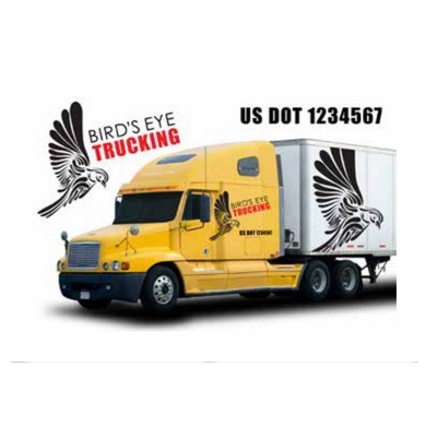 12" x 18" 3mil Hi Performance Cast Vinyl Decals with Lamination (Full Color UV Printing)