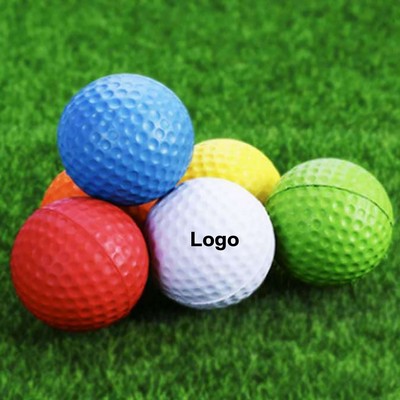 2-Layer Logo Golf Range Balls - Multi-Color Pack