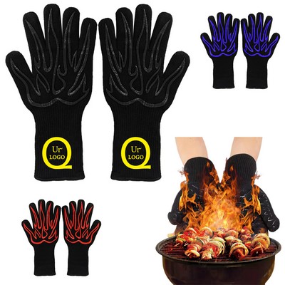 Thickened Silicone Grill Gloves
