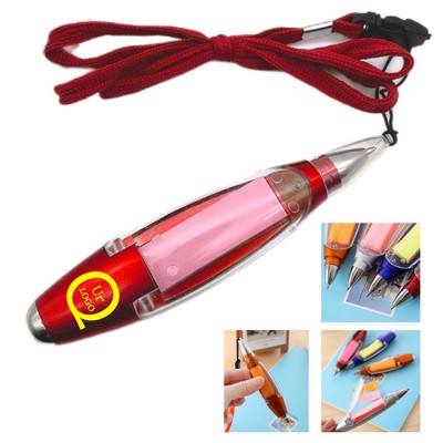 Ballpoint Pen W/Lanyard