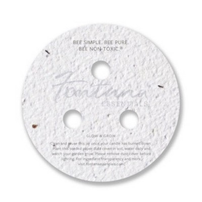 Seed Paper Candle Dust Cover