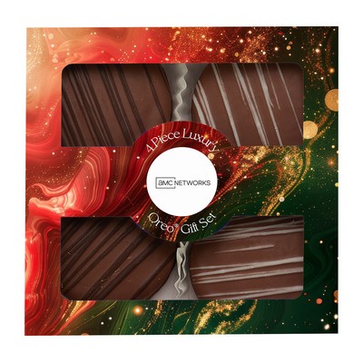 Luxury Chocolate Oreo® Gift Sets - 4 Piece - Chocolate Drizzle