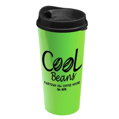 Double Wall Travel Tumbler with Sip Lid, 20 oz.