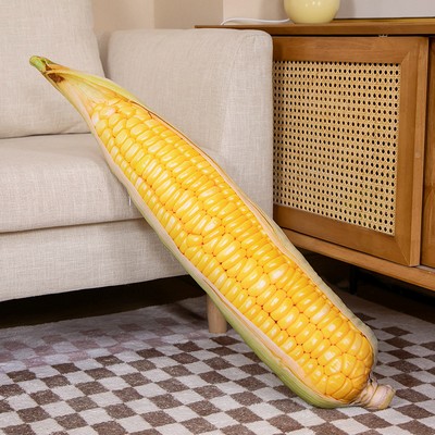 15'' to 20" Personalized Unique Stuffed Pillow Toy Custom Vegetable Corn Shaped Pillow