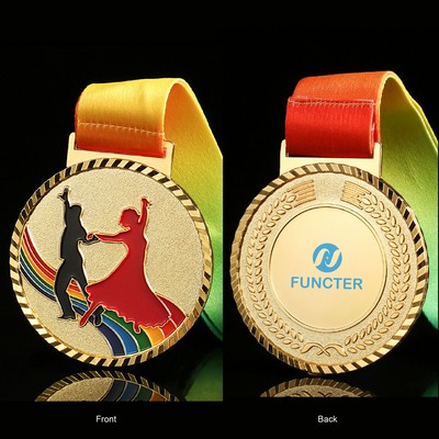 Tango Award Medal Winner Medal Flamenco, Hip Hop, Breaking, Dancing Champion
