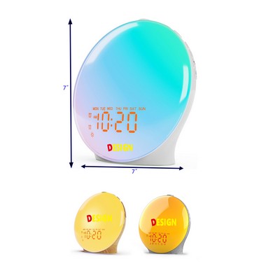 Wake Up Light Sunrise Alarm Clock