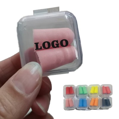 PU Foam Earplugs with Case
