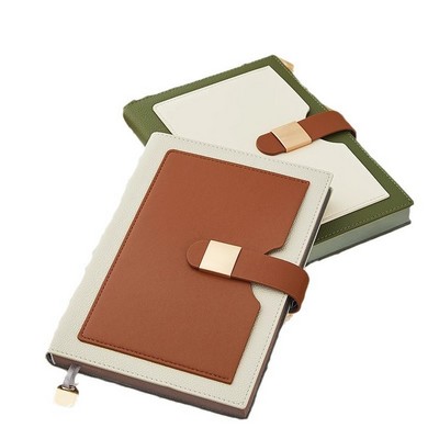 2026 A5 PU Notebook with Magnetic Buckle