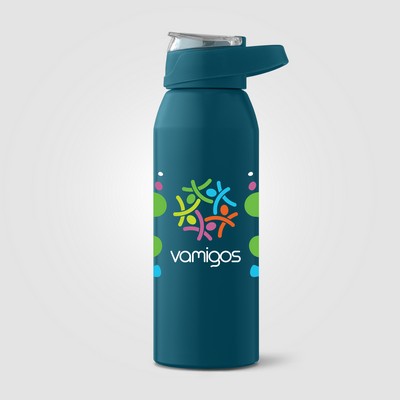 Lyse Recycled Aluminum Sport Bottle - 24 oz. - Full-Color Inkjet