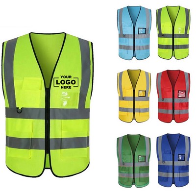 High - Performance Breathable Reflective Vest for Optimal Visibility.