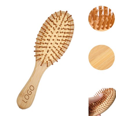 Bamboo Hair Comb Air Cushion
