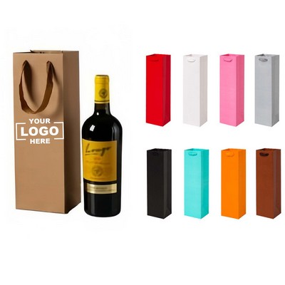 Single Bottle Wine Bag.
