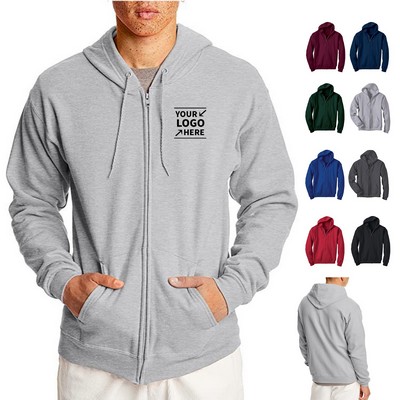 Men's Cotton Zip Up Hoodie Sweatshirt