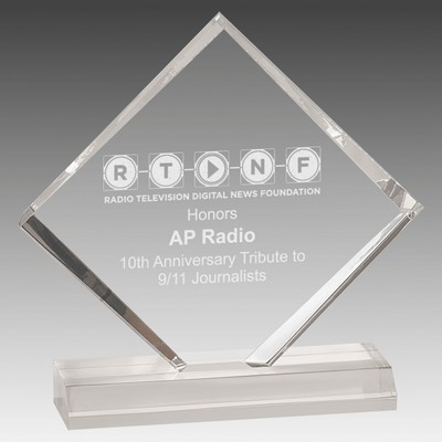 Diamond Jewel Beveled Acrylic