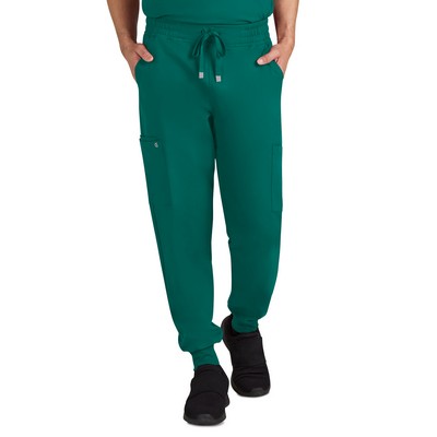 koi - Cureology - Men's Six-Pocket Drawstring Elastic Waist Connective Jogger Pant