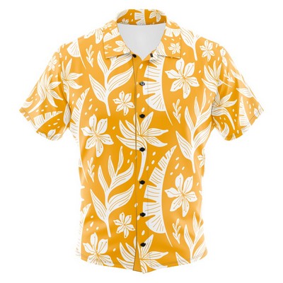 Sublimation 150G Interlock Full-Button Shirt - Men, Women, Kids
