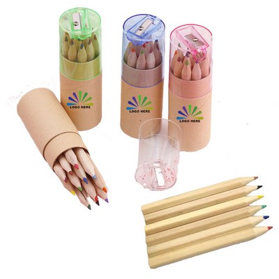 Colored Pencil With Pencil Sharpener