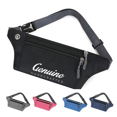 Sport Fanny Pack with Zips
