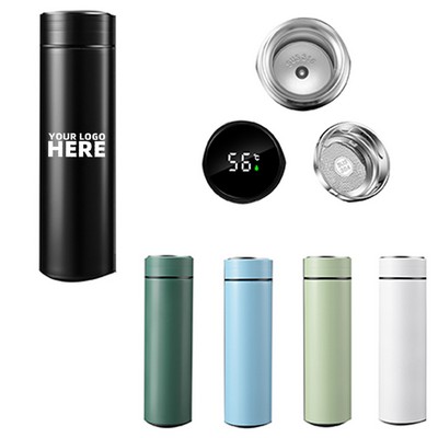 18 Oz. Intelligent Thermos Cup Temperature Display Large Capacity
