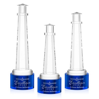 Lighthouse Award on Marvel Base - Blue