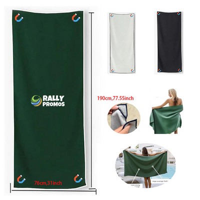 Outdoor Beach Magnetic Bath Towels