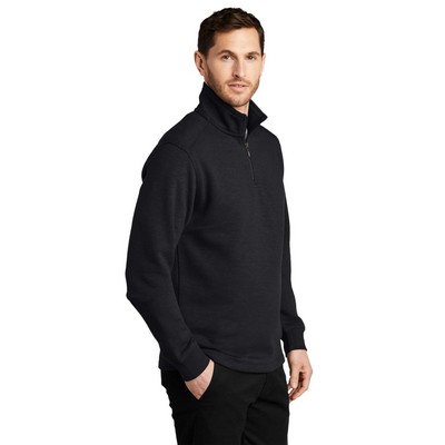 Port Authority® Slub Fleece 1/4-Zip Pullover