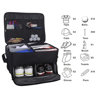 Golf Trunk Organizer Bag – Customizable Storage for All Your Logo