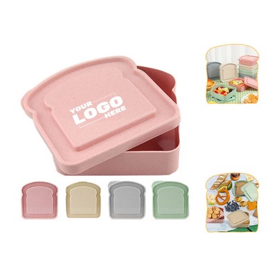 Reusable Wheat Straw Sandwich Container
