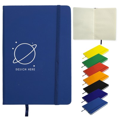 A5 Hardcover Notebook With Elastic Band