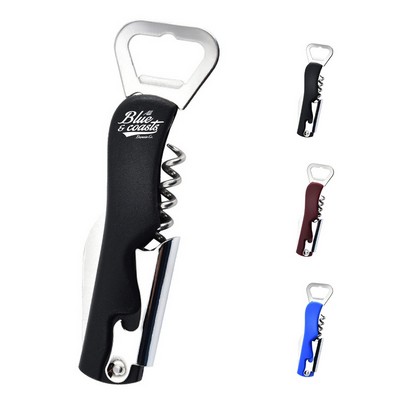 Carbon Steel 2-in-1 Shrimp Head Bottle Opener