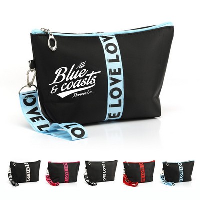Toiletry Makeup Bag with Handle