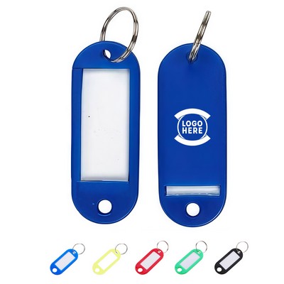 Plastic Keychain Tag