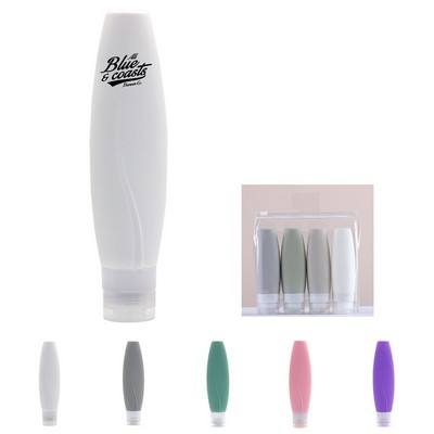 3oz Silicone Refillable Travel Bottle