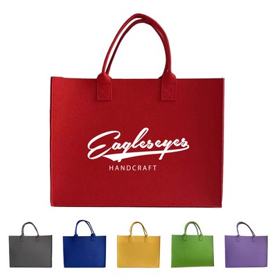 Eco-Friendly Felt Tote Bag