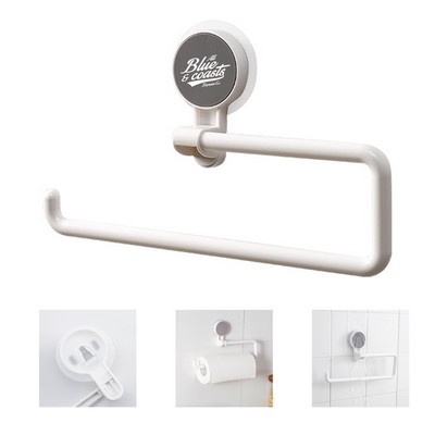 Multi-function Tissue Roll Holder and Towel Bar