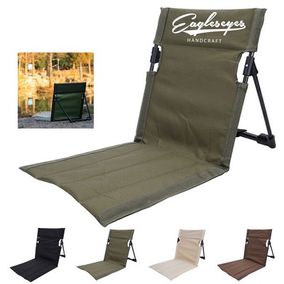Floor Chair with Back Support Cushion