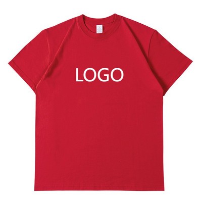 Heavyweight Combed Cotton Oversized Crewneck T-Shirt