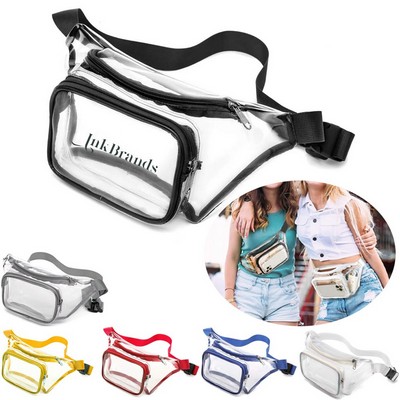 Clear Fanny Pack Stadium Approved Belt Bag Unisex