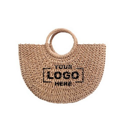 Fashion Straw Tote Bag