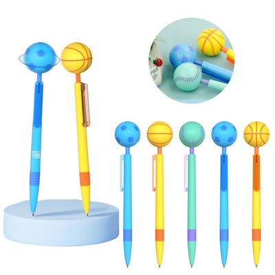 Stress Relief Spin Ball Ballpoint Pen