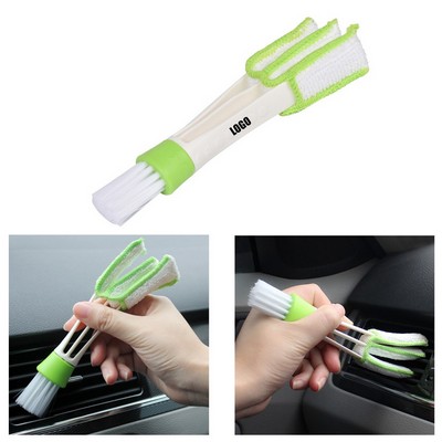 Car air outlet cleaning brush