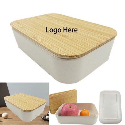 Bamboo Lunch Box With Lid