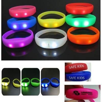 LED Silicone Glowing Wristband
