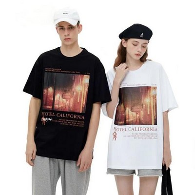 6.1 oz 100% Cotton Shirt Sleeve T-Shirt