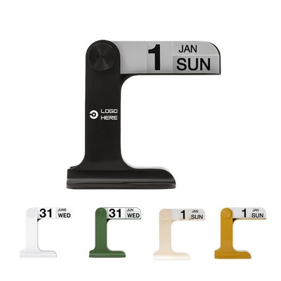 Flip Perpetual Calendar Desk Calendar