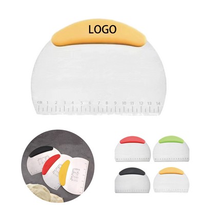 Multi-Purpose Stainless Steel Dough Cutter Pastry Scraper Baking Tool