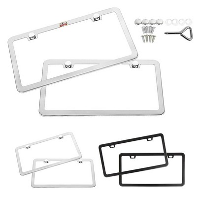 Stainless Steel US-Spec License Plate Frame