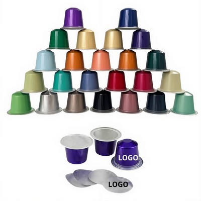Single-Use Food-Grade Aluminum Coffee Capsule Shell